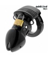 ADDICTED TOYS LOCKED - CAGE À PÉNIS CHASTETÉ PROFONDEUR 7,5 CM