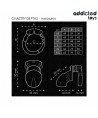 ADDICTED TOYS LOCKED - CAGE À PÉNIS CHASTETÉ PROFONDEUR 7,5 CM