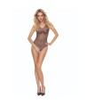 PASSION - BS109 BODYSTOCKING PAPILLON NOIR