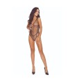 PASSION - BS114 BODYSTOCKING NOIR GRILLE