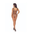 PASSION - BS114 BODYSTOCKING NOIR GRILLE