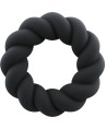 ROCKS-OFF - ANNEAU DE MASTURBATION EN SILICONE NOIR TWIST