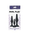 TOYJOY - Plug anal CURVY COMPANIONS 3 pièces Noir