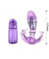 BAILE - STIMULATEUR VAGINAL ET ANAL LILAS AVEC VIBRATION