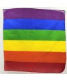 FIERTÉ - ÉCHARPE EN COTON DRAPEAU ARC-EN-CIEL