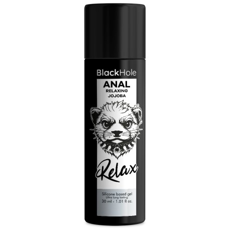 BLACK HOLE - GEL TROU NOIR BASE SILICONE DILATATION ANALE 30 ML