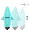 INTENSE - ECHO BALLE VIBRANTE BLEU DAUPHIN 8 X 4,7 CM