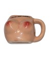 DIABLO PICANTE AIMANT POITRINE DANS UNE TASSE EN CÉRAMIQUE « POUR MON MEILLEUR AMI »