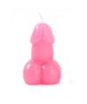 DIABLO PICANTE - BOUGIE EN FORME DE PÉNIS DE COULEUR FUCHSIA