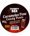 DIABLO PICANTE - 20 BONBONS EN FORME DE PÉNIS AU GOÛT GIN TONIC