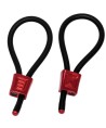 ELECTRASTIM - PRESTIGE ELECTRA LOOPS ANNEAUX PÉNIENS RÉGLABLES ROUGES