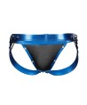 CUT4MEN - JOCKSTRAP DESIRE CUIRETTE BLEU XL