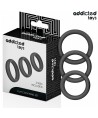 ADDICTED TOYS - LOT D'ANNEAUX PLATS EN SILICONE