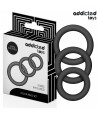 ADDICTED TOYS - LOT DE ANNEAUX EN SILICONE MODÈLE 1