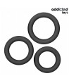 ADDICTED TOYS - LOT DE ANNEAUX EN SILICONE MODÈLE 1