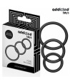 ADDICTED TOYS - LOT DE ANNEAUX EN SILICONE MODÈLE 2