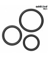 ADDICTED TOYS - LOT DE ANNEAUX EN SILICONE MODÈLE 2