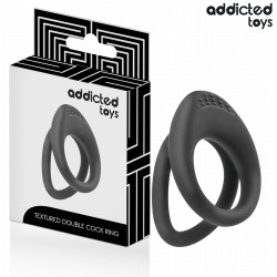 ADDICTED TOYS - ANNEAU PÉNIS À DOUBLE TEXTURE