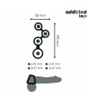 ADDICTED TOYS - ANNEAU PÉNIS AVEC SÉPARATEURS POUR TESTICULES