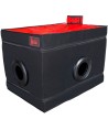 SECRET DOME - KINK CLUB LA NICHE CABINE NOIR ET ROUGE