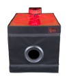 SECRET DOME - KINK CLUB LA NICHE CABINE NOIR ET ROUGE