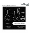 ADDICTED TOYS - NETTOYANT ANAL DE VOYAGE TAILLE L 220 ML