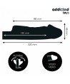 ADDICTED TOYS - EXTENSION DE PÉNIS TRANSPARENTE 27 CM