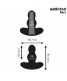 ADDICTED TOYS - PLUG ANAL CREUX TAILLE M 9,6 CM