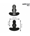 ADDICTED TOYS - PLUG ANAL CREUX TAILLE S 7,3 CM