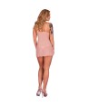 LIVCO CORSETTI FASHION - HYEONA 1710 BABYDOLL + TANGA ROSA S