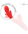 INTENSE - JESSICA VIBRATEUR MULTIFONCTION STIMULATION CLITORIS 24,8 CM ROUGE