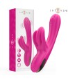 INTENSE - BRITNEY VIBRATEUR LAPIN MULTIFONCTION 23 CM ROSE