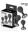 ADDICTED TOYS - LOT DE 3 PLUG ANAL AVEC BIJOU