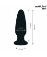 ADDICTED TOYS - PLUG ANAL AVEC BIJOU TAILLE M 10,4 CM