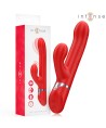 INTENSE - LELE VIBRATEUR MULTIFONCTION ROTATIF OSCILLANT STIMULANT ROUGE