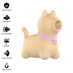 INTENSE - STIMULATEUR TOULOUSE AVEC LANGUE ROTATIVE À 360 JAUNE