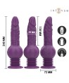 INTENSE - VIBRATEUR MULTIFONCTION TATUM AVEC VIBRATION DE HAUT EN BAS 24 CM VIOLET
