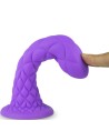 SILEXD - DREAMY DILDO FANTASY SILICONA LIQUIDA TERMOREACTIVO VIOLETA 18.5 CM