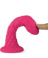 SILEXD - DREAMY DILDO FANTASY SILICONA LIQUIDA TERMOREACTIVO VIOLETA 18.5 CM