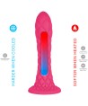 SILEXD - DREAMY DILDO FANTASY SILICONA LIQUIDA TERMOREACTIVO VIOLETA 18.5 CM