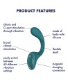 SATISFYER - G FOR FODDES 2 VIBRATEUR LAPIN BOUTEILLE VERTE