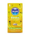 SKINS - PACK DE 8 PRÉSERVATIFS BANANE PREMIUM