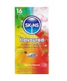 SKINS - PACK DE 16 PRÉSERVATIFS PREMIUM MULTI-SAVEURS