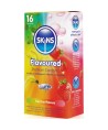 SKINS - PACK DE 16 PRÉSERVATIFS PREMIUM MULTI-SAVEURS