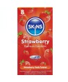 SKINS - PACK DE 8 PRÉSERVATIFS PREMIUM FRAISE