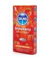 SKINS - PACK DE 8 PRÉSERVATIFS PREMIUM FRAISE