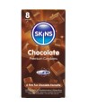 SKINS - PACK DE 8 PRÉSERVATIFS PREMIUM CHOCOLAT