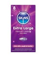 SKINS - PACK DE 8 PRÉSERVATIFS EXTRA LARGES PREMIUM