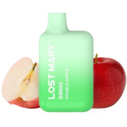 LOST MARY - BM600 VAPER NICOTINE 2% JETABLE DOUBLE POMME