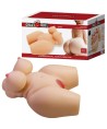 CRAZY BULL - GRACE TORSE FÉMININ RÉALISTE VAGIN ET ANAL 7,5 KG